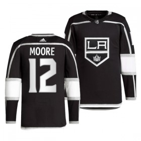 Los Angeles Kings Trikot Trevor Moore 12 Adidas Schwarz Authentic - Herren